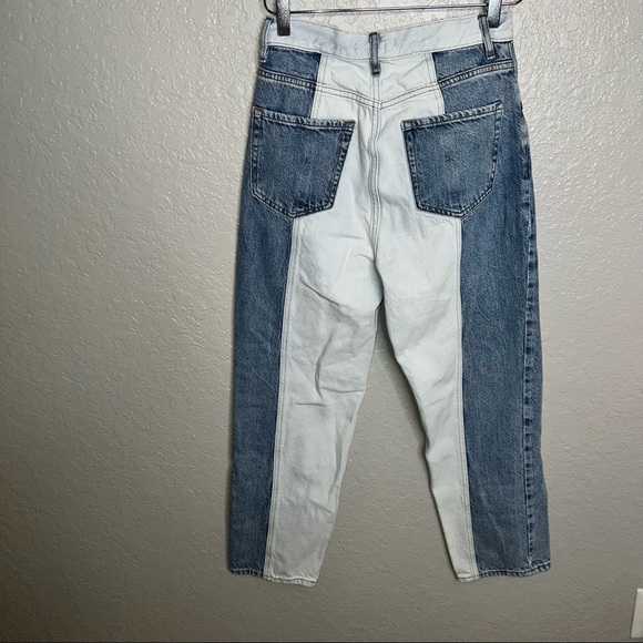 PacSun Two-Toned High Rise Straight Jeans - Picture 10 of 10